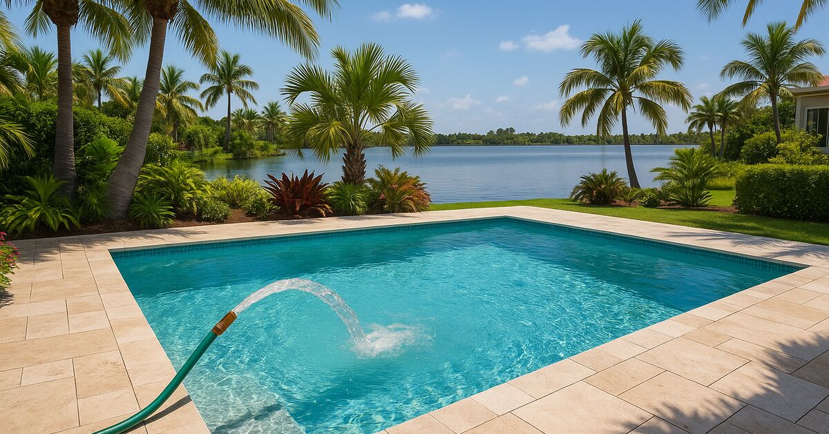 Draining and refilling your Longboat Key pool: what you need to know