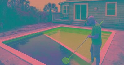 Green-to-Clean: Bringing a Neglected Barrier-Island Pool Back to Life