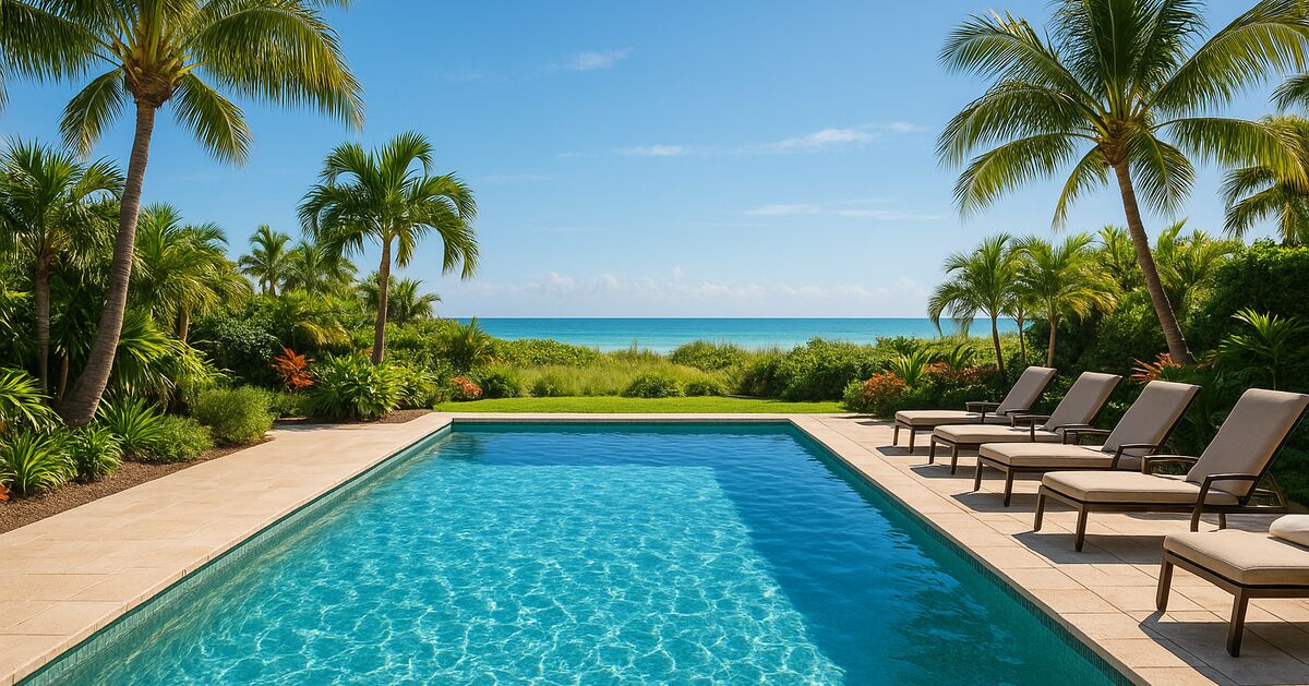Pebble, quartz, or plaster: which pool finish lasts longest on a Gulf-coast barrier island