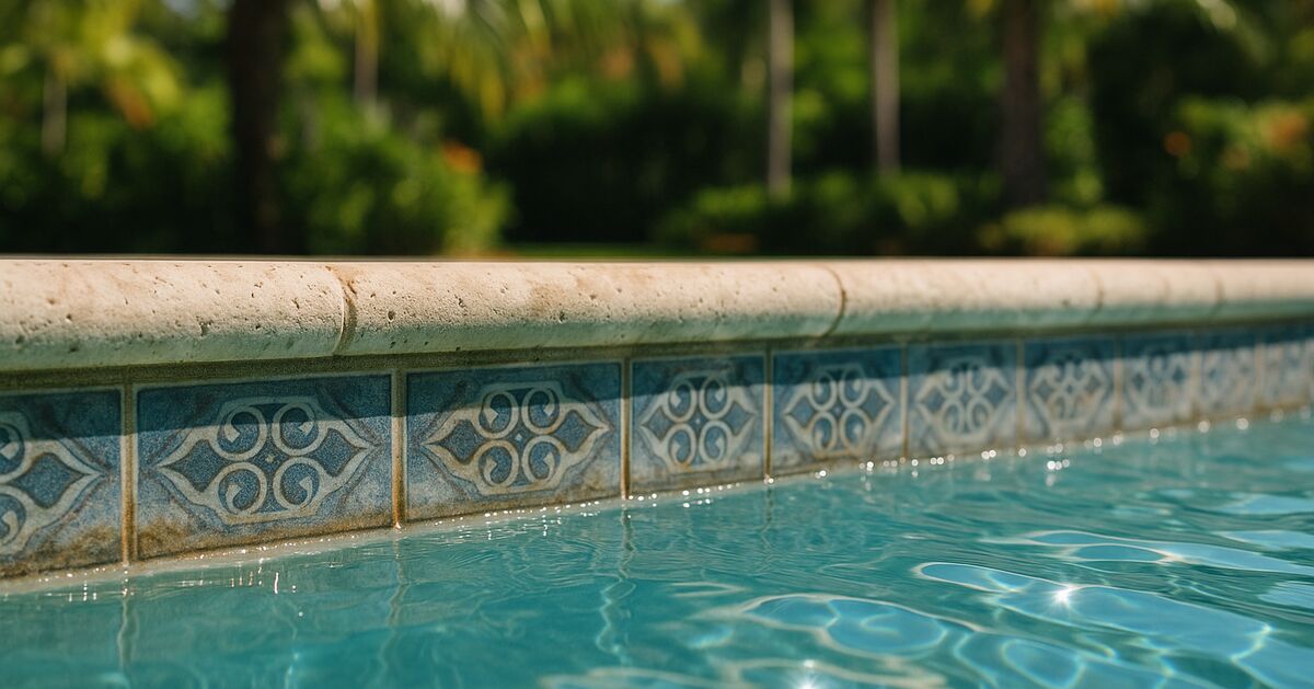 Pool tile and waterline stains: what each color is telling you