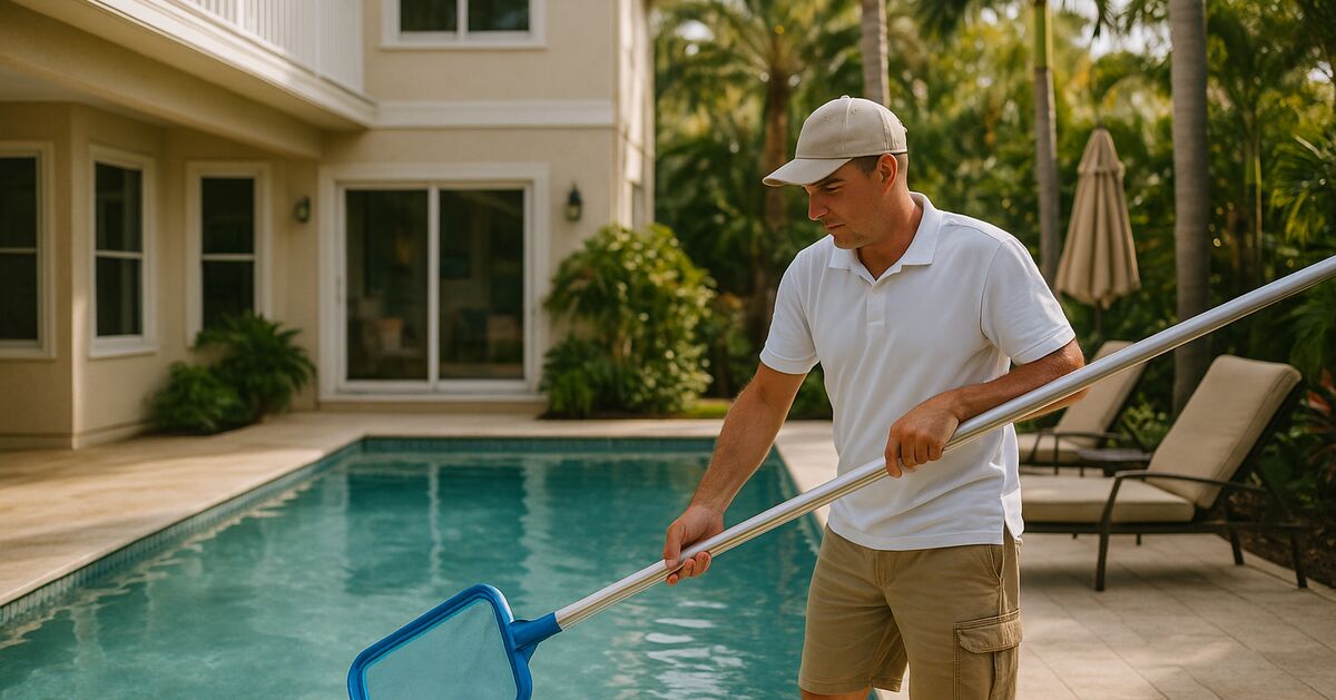 How We Look After Your Longboat Key Pool While You're Away for the Season