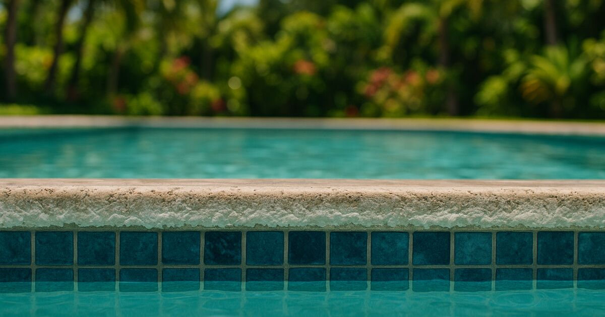 The hidden cost of skipping waterline tile cleaning on a saltwater-exposed pool