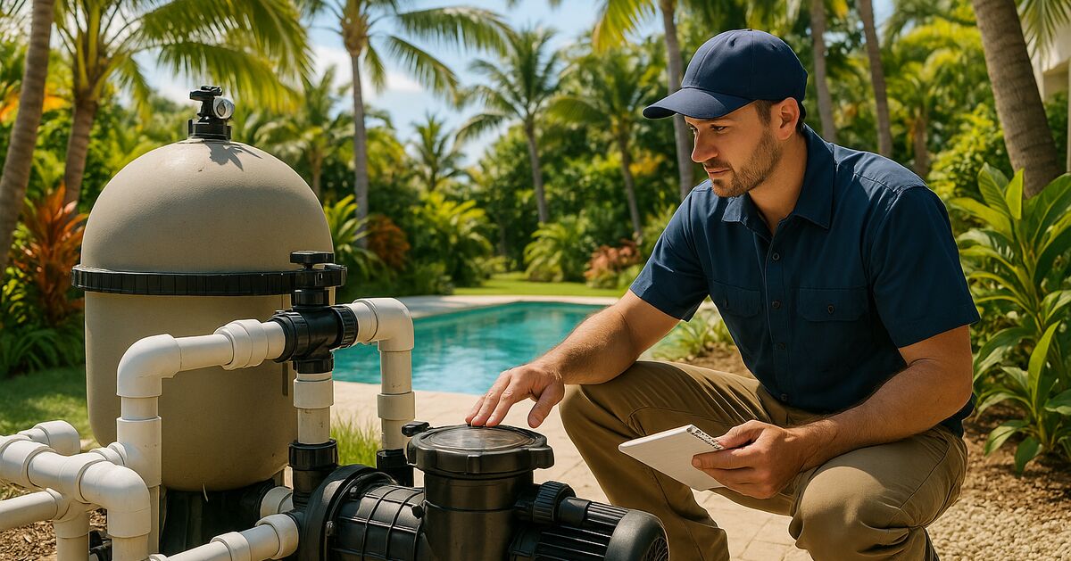 What a pool inspector looks for on Anna Maria Island that differs from an inland report