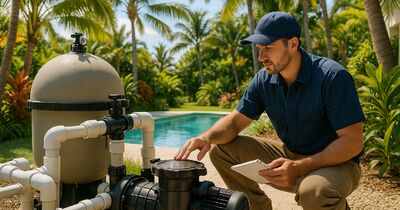 What a pool inspector looks for on Anna Maria Island that differs from an inland report