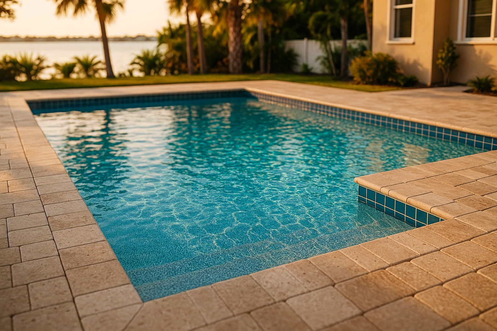 Resurfacing, Tile & Waterline Cleaning for Sarasota barrier-island pools